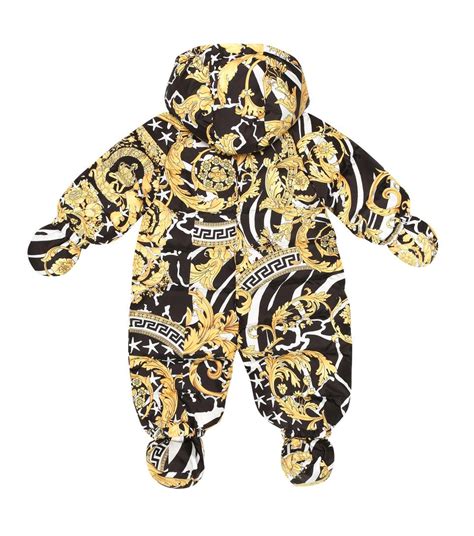 versace baby kleidung|Versace baby onsie.